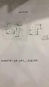 蓉海东悦华府1期 3室2厅2卫 120.75平米