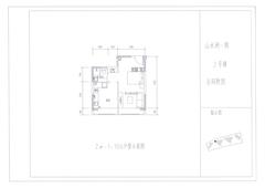 山水涧1期1室1厅1卫39.17平户型