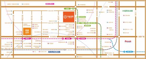 同森锦熙1期区位图