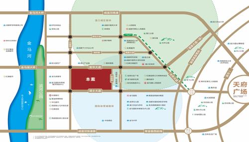 恒大御景1期区位图