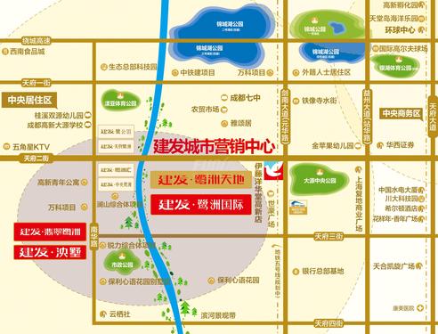 建发翡翠鹭洲区位图