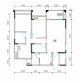 同聚和润国际2期 3室2厅2卫 110.49平米