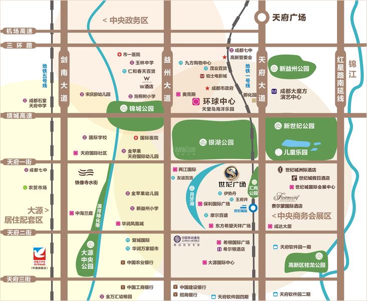 区位图