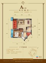 会所金澜苑 1室1厅1卫 55.00平米