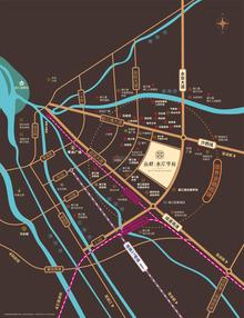 南峰·水岸华府1期区位图
