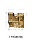 新希望锦悦楠庭1期3室2厅2卫98.00平户型