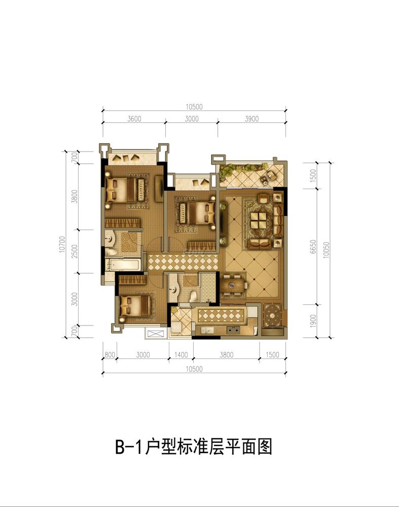 B 户型