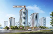 湖与白花园1期效果图