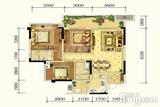 绿地腾飞公馆1期 3室2厅2卫 100.00平米