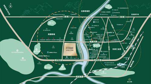 江语名邸1期区位图