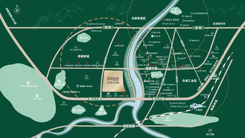 区位图