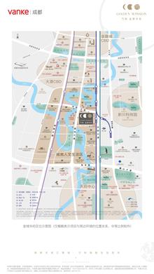 金域华府小区1期区位图