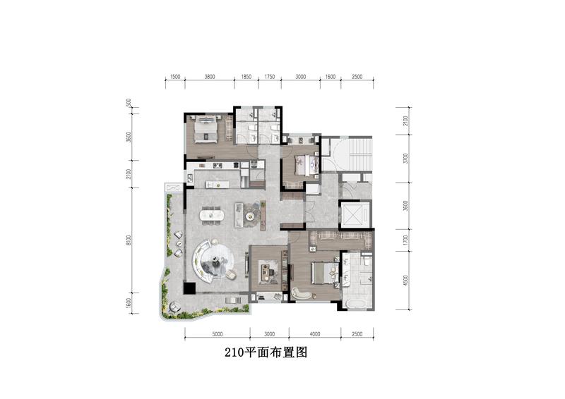 210户型