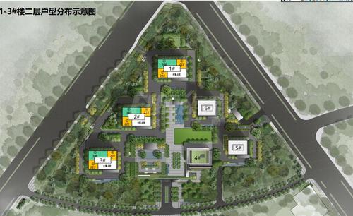 蔚蓝湖滨中心3期效果图
