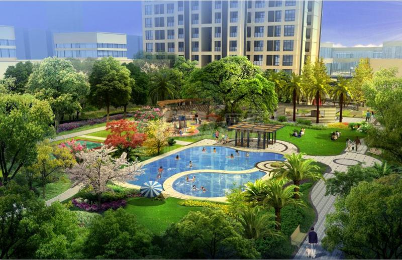 园林景观效果图