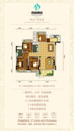 西城原筑1期4室2厅2卫120.33平户型