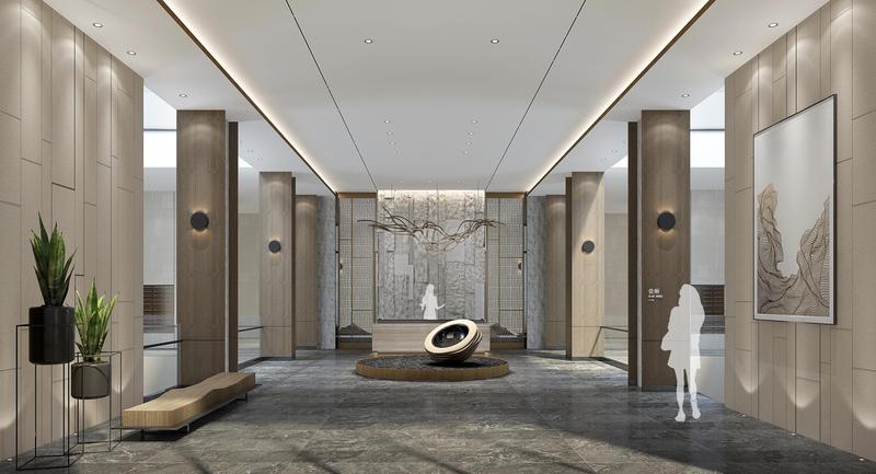 公区效果图展示
