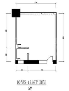 银诚东方国际4期79.44平户型
