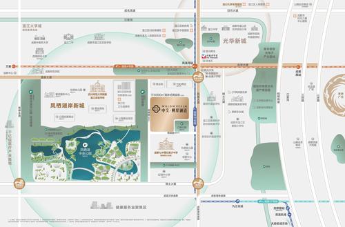 中交柳岸澜语项目1期区位图