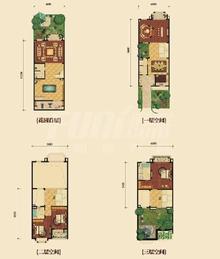 龙湖悠山郡4室3厅4卫250.00平户型