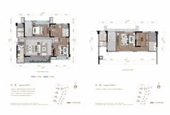 爱普·新鸿府1期5室2厅3卫205.83平户型