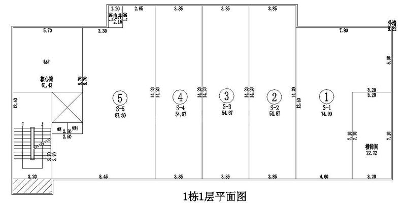 1栋1层