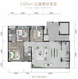 树高北湖丽璟1期 3室2厅2卫 121.00平米