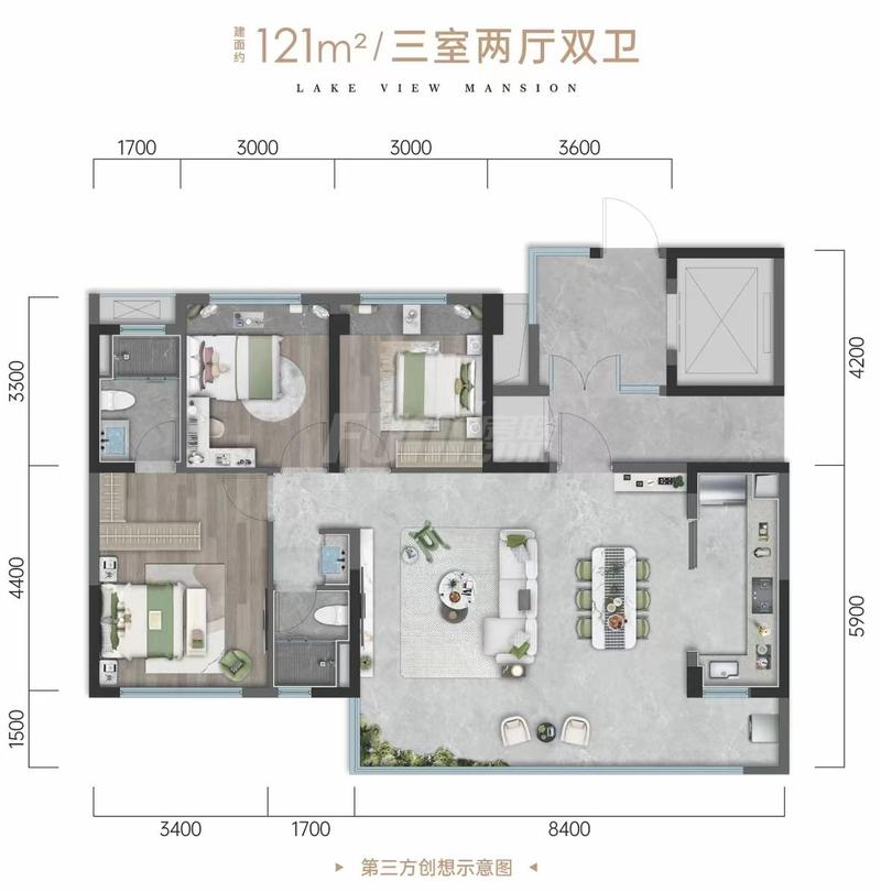 三室两厅两卫
