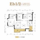 恒大林溪郡 3室2厅2卫 121.00平米
