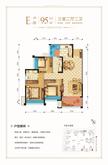 绿洲金座3室2厅2卫95.94平户型