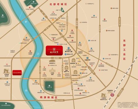 盛世天玺花园1期区位图