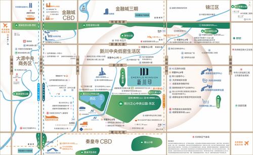 新川印花园1期区位图