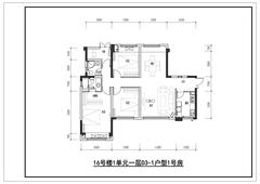 鑫耀美泉悦府2期4室2厅2卫120.40平户型