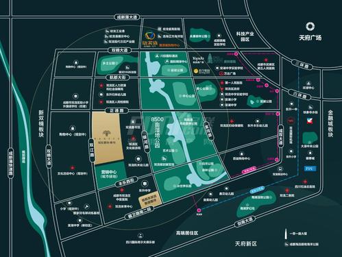 楠悦花园1期区位图