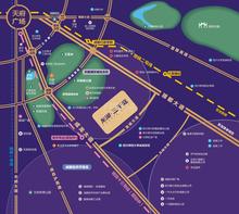龙湖三千庭区位图