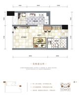 棠湖·华府公园1期  30.64平米