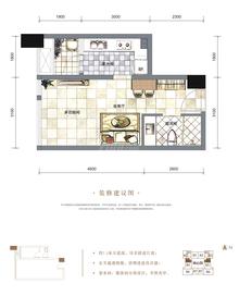 棠湖·华府公园1期30.64平户型
