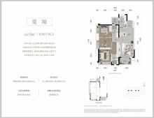 理想之城（西区）3室2厅2卫113.00平户型