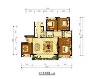 紫宸1期4室2厅2卫143.00平户型