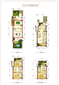 中国水电青云阶云湾86.77平户型