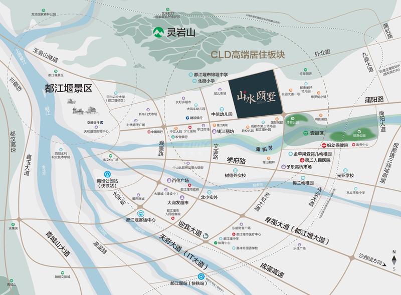 区位图