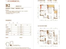 鑫城府2室1厅1卫79.82平户型