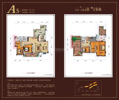 百悦城百悦天鹅湖三期(公园大道)1室172.00平户型