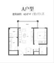 凤栖苑1期1室1厅1卫62.47平户型
