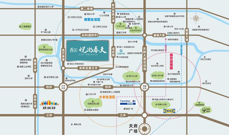 区位图