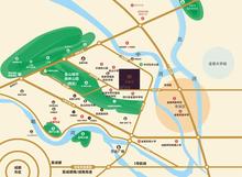 紫郡府1期区位图