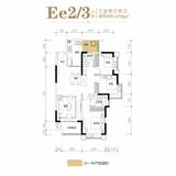 恒大林溪郡 3室2厅2卫 115.00平米