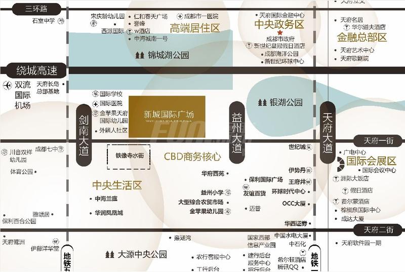 区位图
