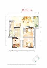 玲珑庭1期 3室2厅1卫 99.90平米
