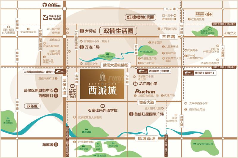 区位图